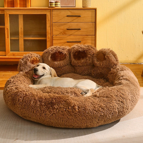 Paws Shape Calming Pet Bed